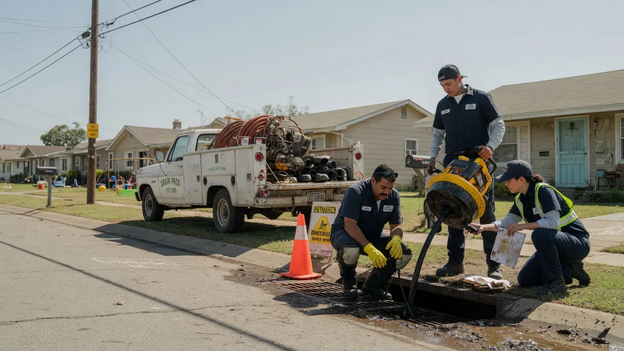 Drain Cleaning in Van Horn, TX near me